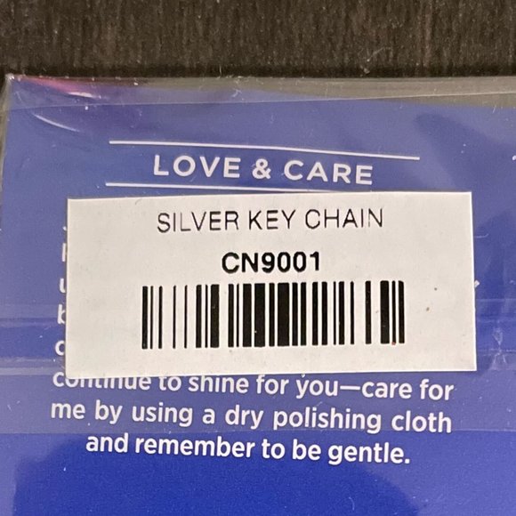 Origami Owl Bag Clip + Keychain CN9001 Silver - Picture 2 of 2